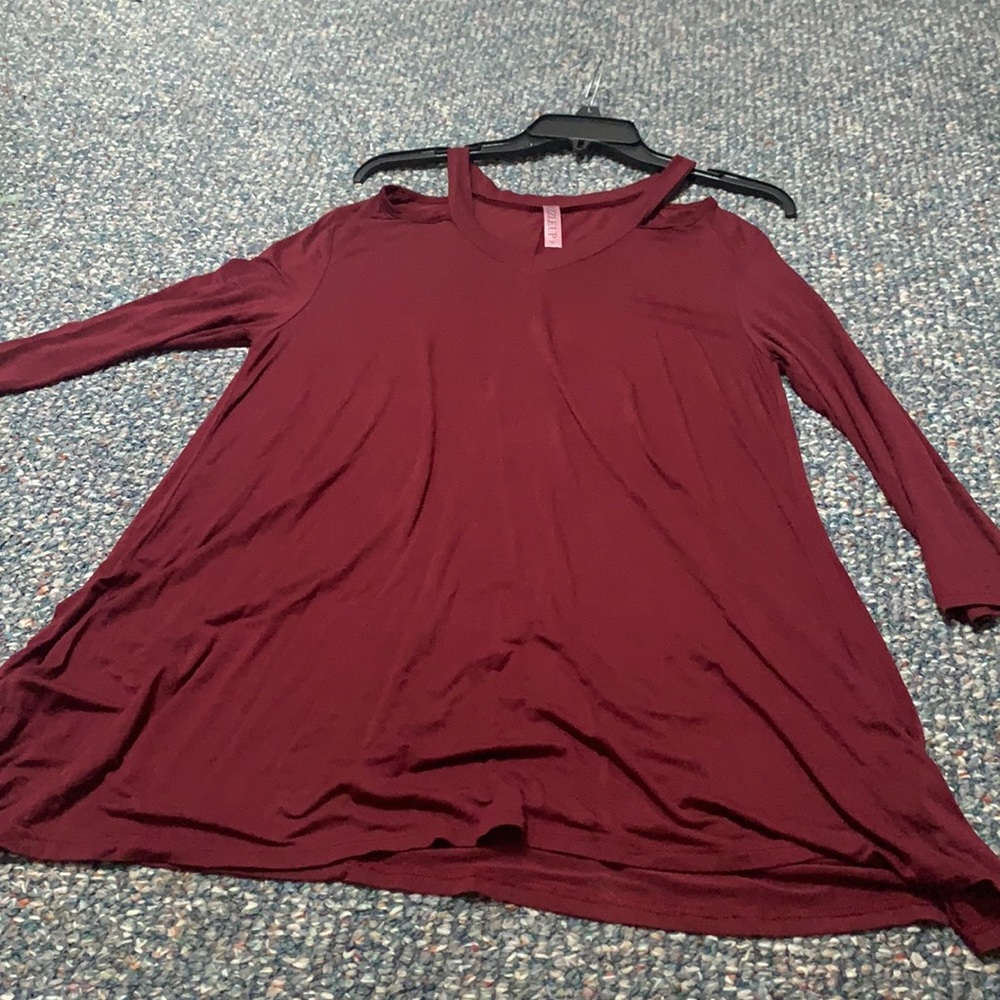 Cold shoulder dress